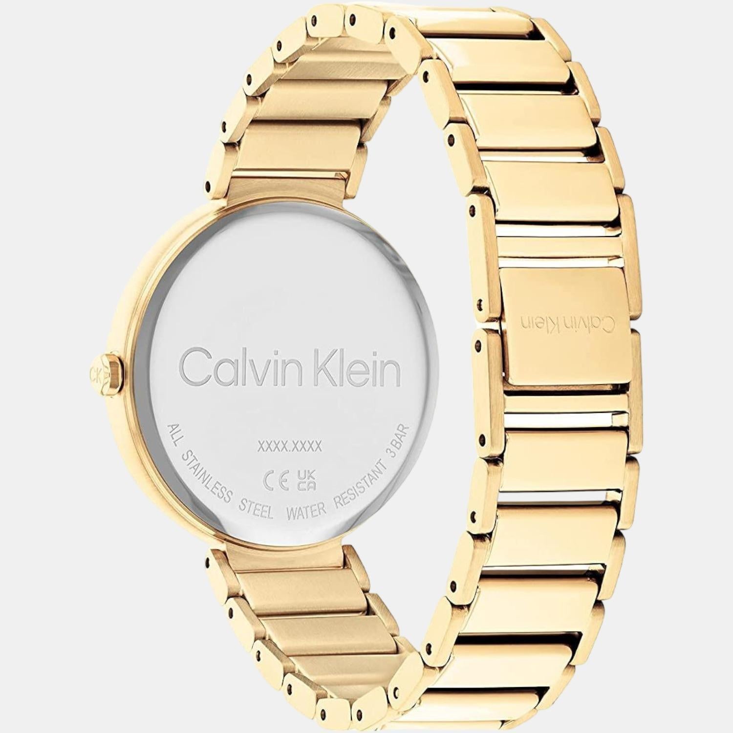 Calvin Klein Women Round Black watch