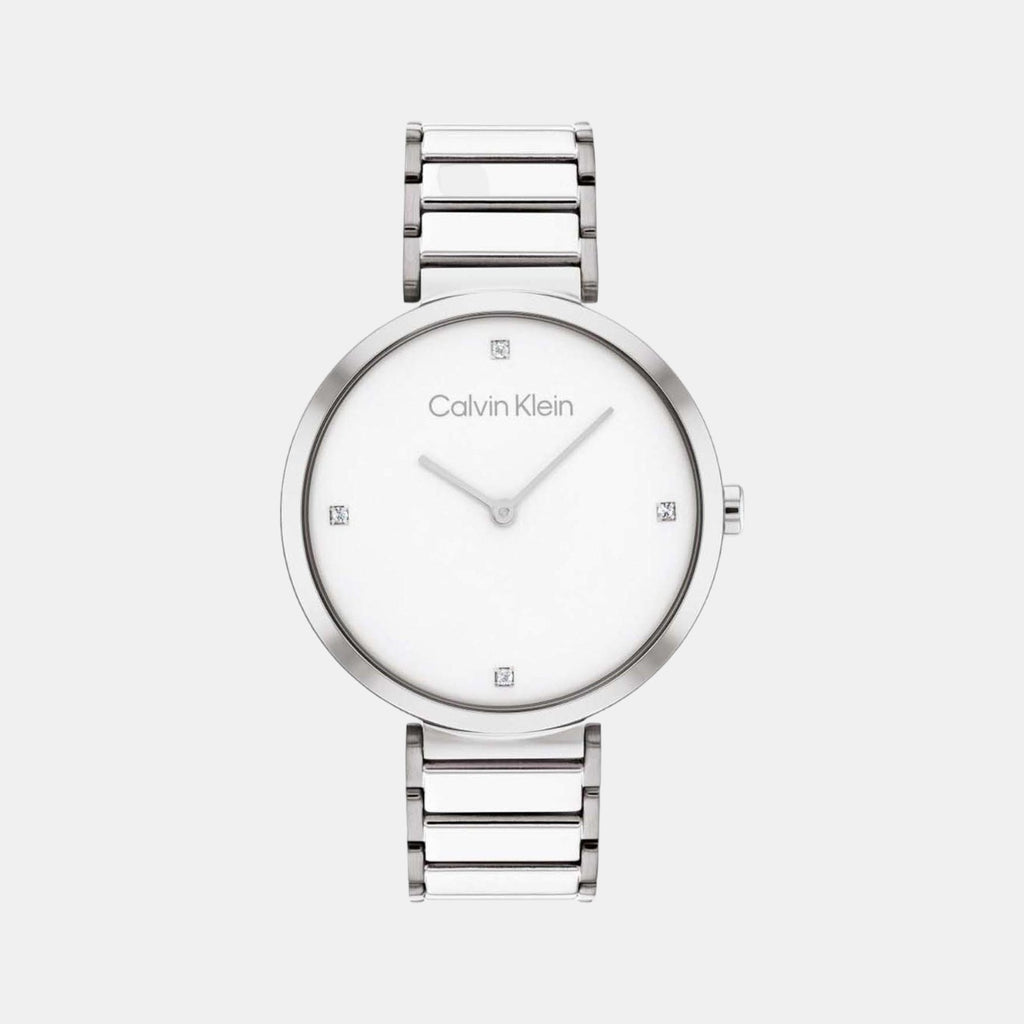 Calvin Klein Round Silver Analog watch