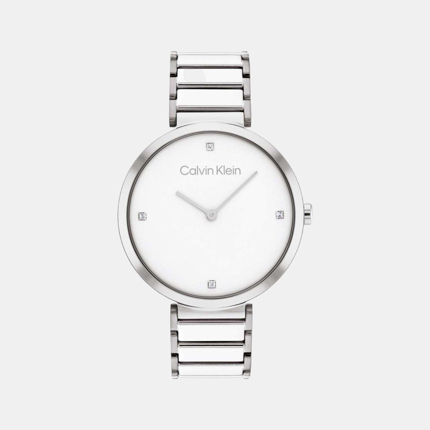 Calvin Klein Round Silver Analog watch