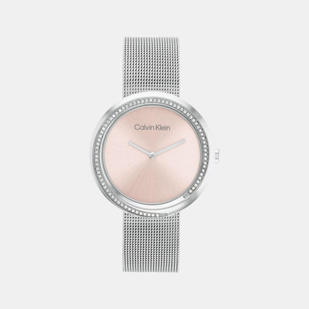 Calvin Klein Round Pink Analog watch