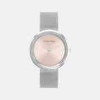 Calvin Klein Round Pink Analog watch