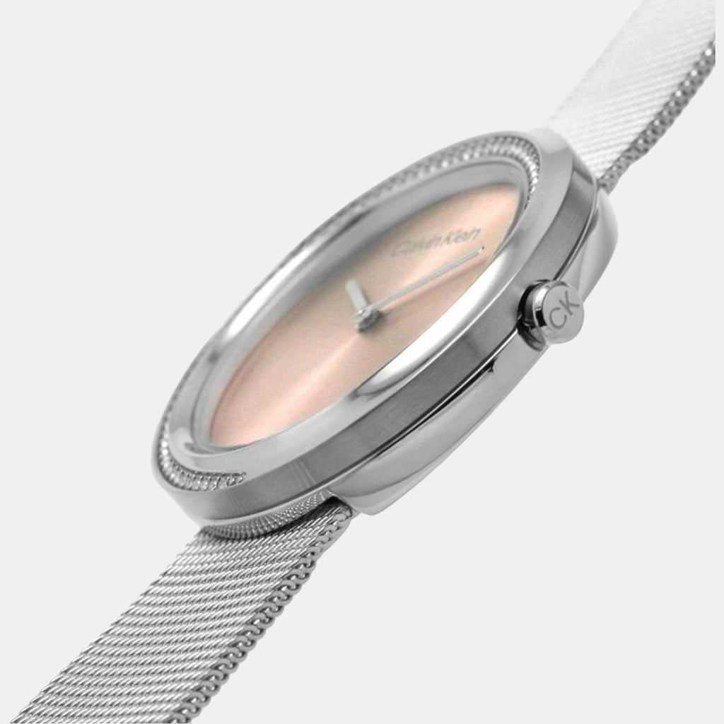 Calvin Klein Round Quartz Analog Women watch