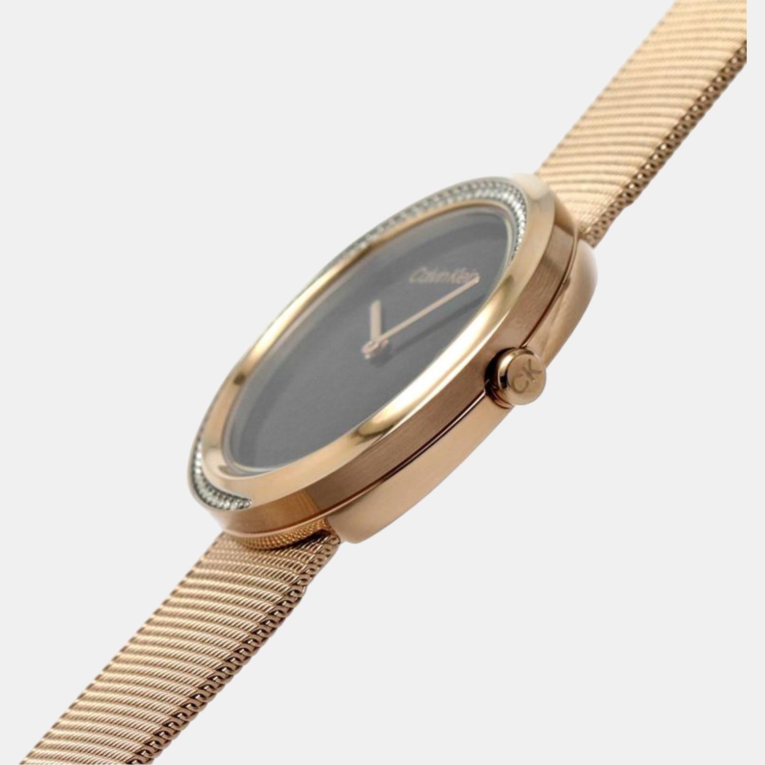 Calvin Klein Round Quartz Analog Women watch