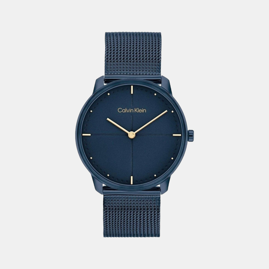 Calvin Klein Round Blue Analog watch