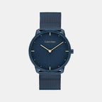 Calvin Klein Round Blue Analog watch