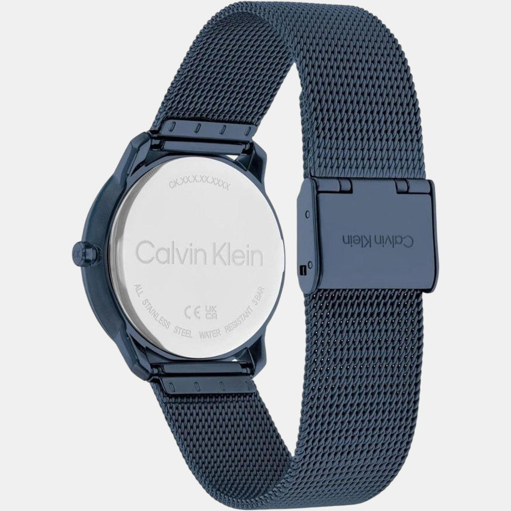 Calvin Klein Unisex Round Blue watch