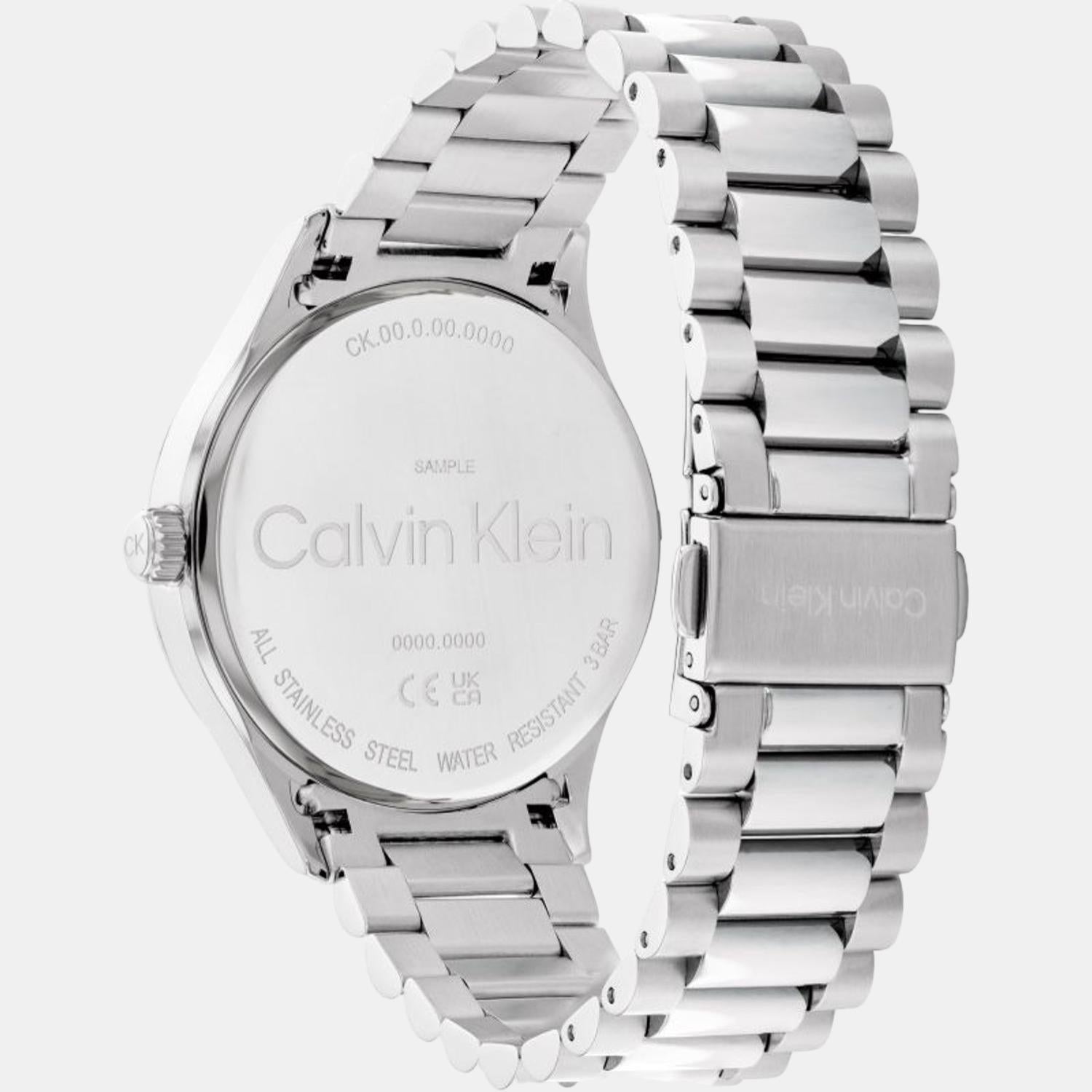 Ck stainless outlet steel watch