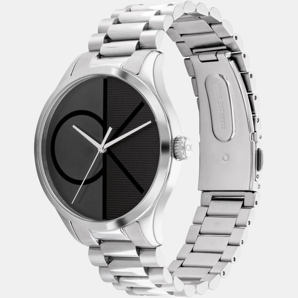 Calvin Klein Unisex Round Black watch