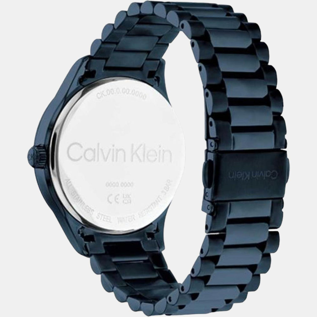 Calvin Klein Unisex Round Blue watch
