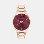 Calvin Klein Round Brown Analog watch