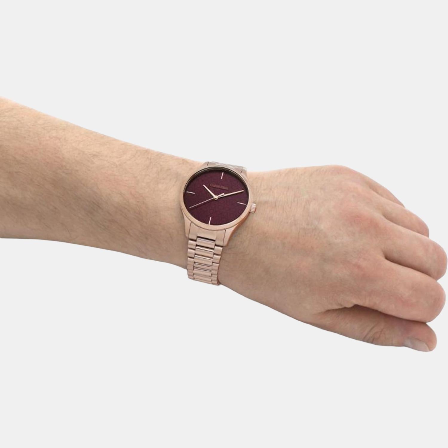 Calvin Klein Stainless Steel Round watch