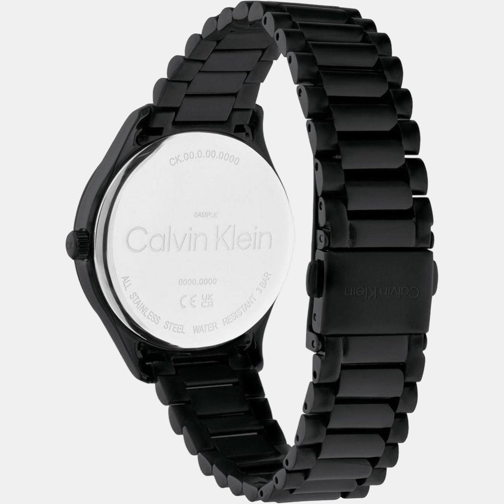 Calvin Klein Unisex Round Black watch