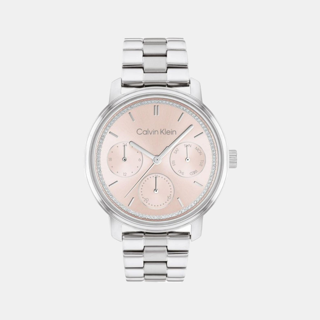 Calvin Klein Round Pink Multi-Function watch