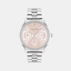 Calvin Klein Round Pink Multi-Function watch
