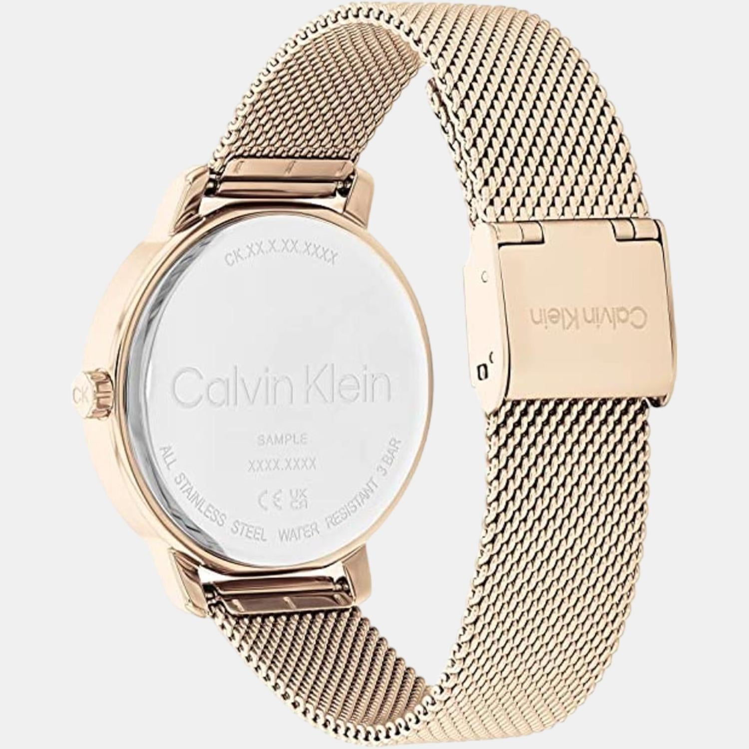 Calvin Klein Female Analog Stainless Steel Watch Calvin Klein