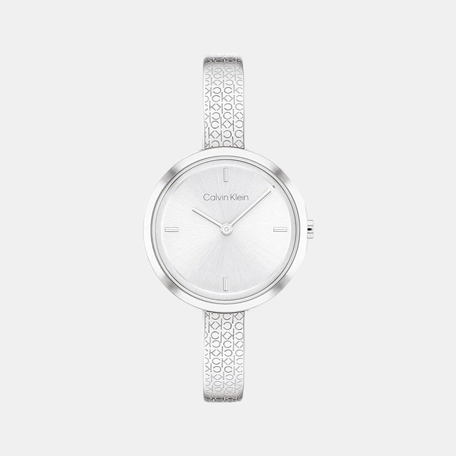 Calvin Klein Round Silver Analog watch