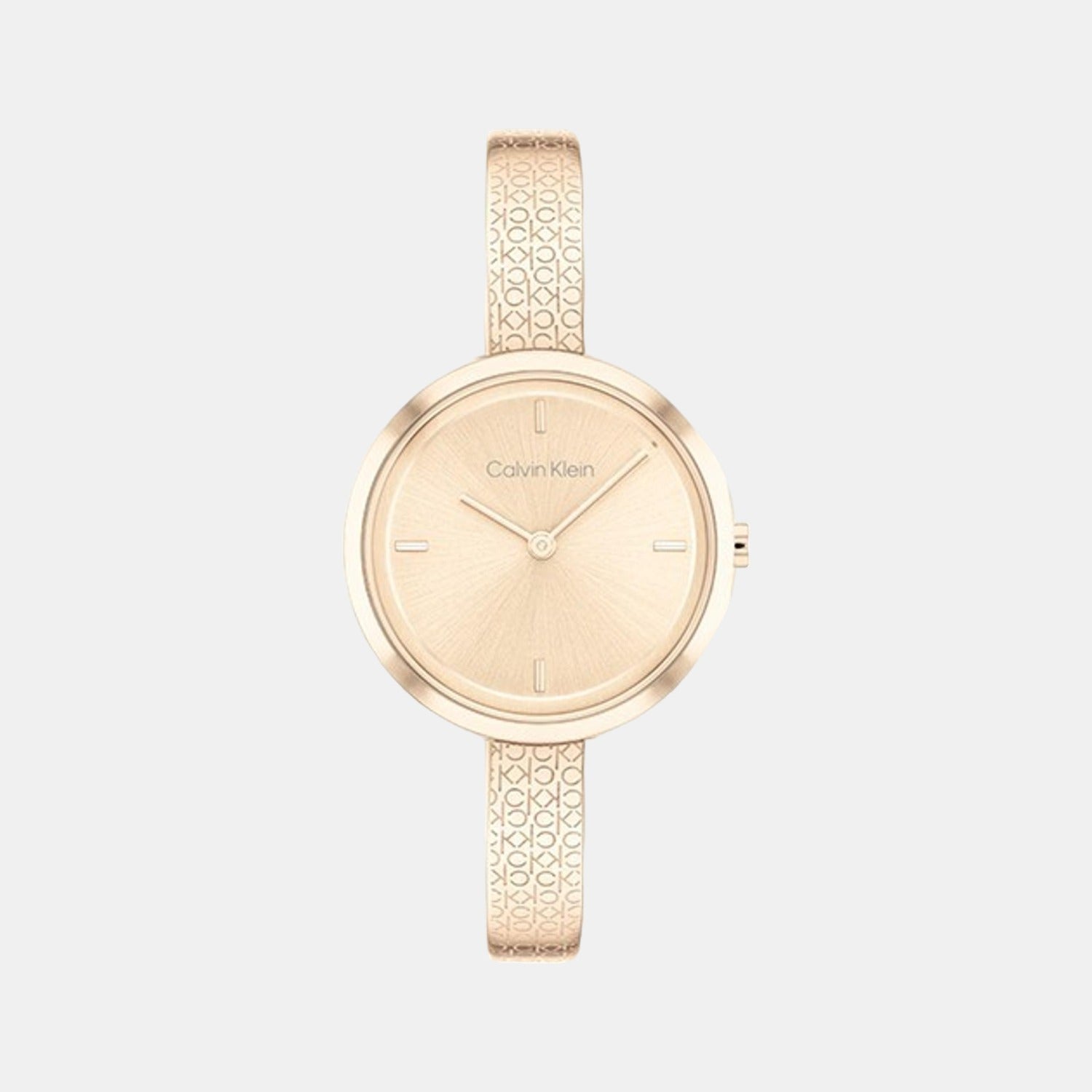Calvin Klein Round Rose Gold Analog watch