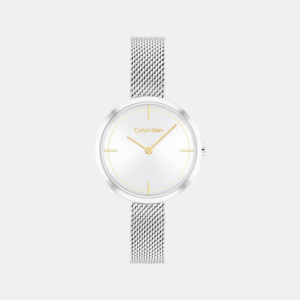 Calvin Klein Round Silver Analog watch