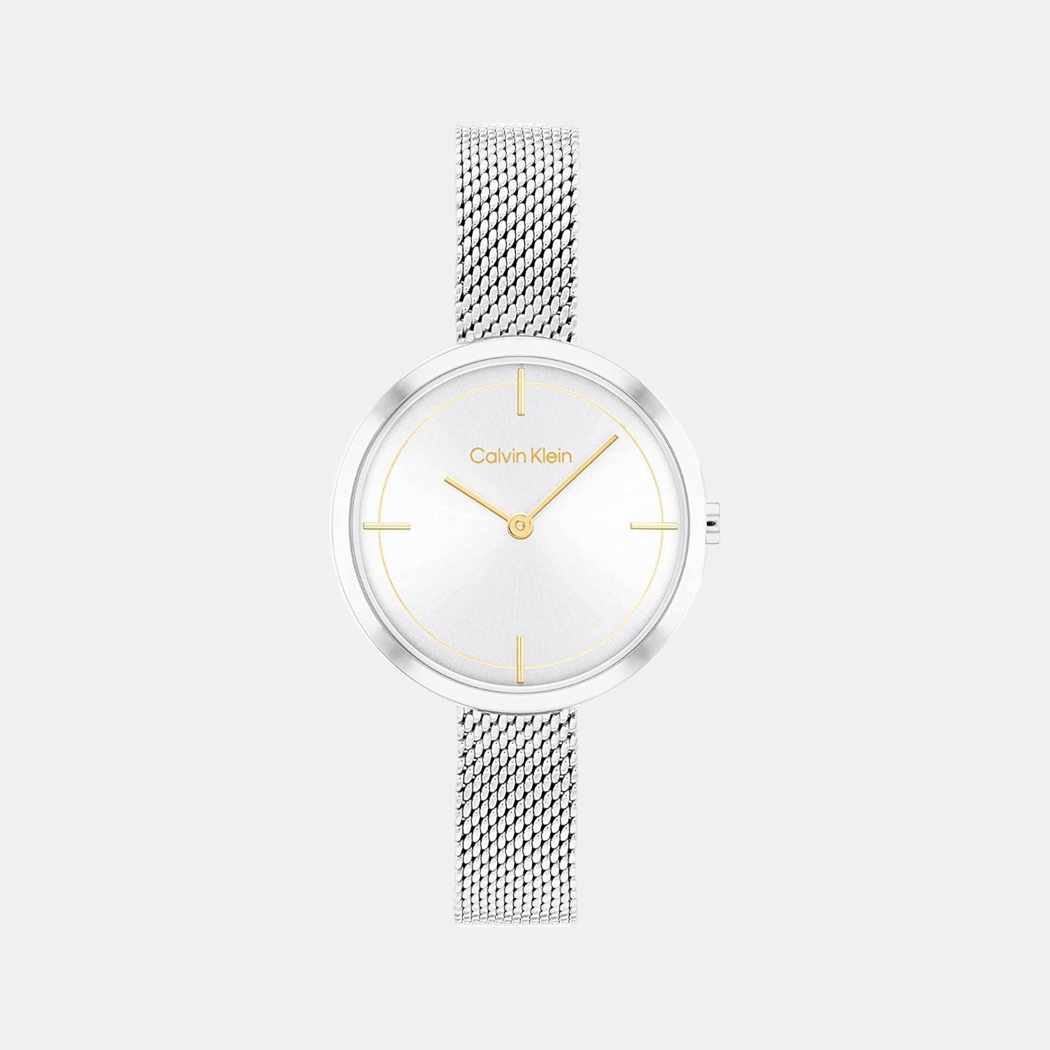 Calvin Klein Round Silver Analog watch