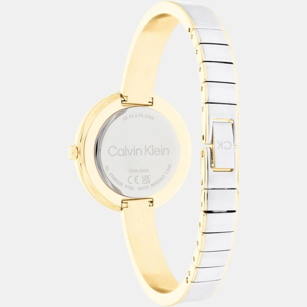 Calvin Klein Women Round White watch
