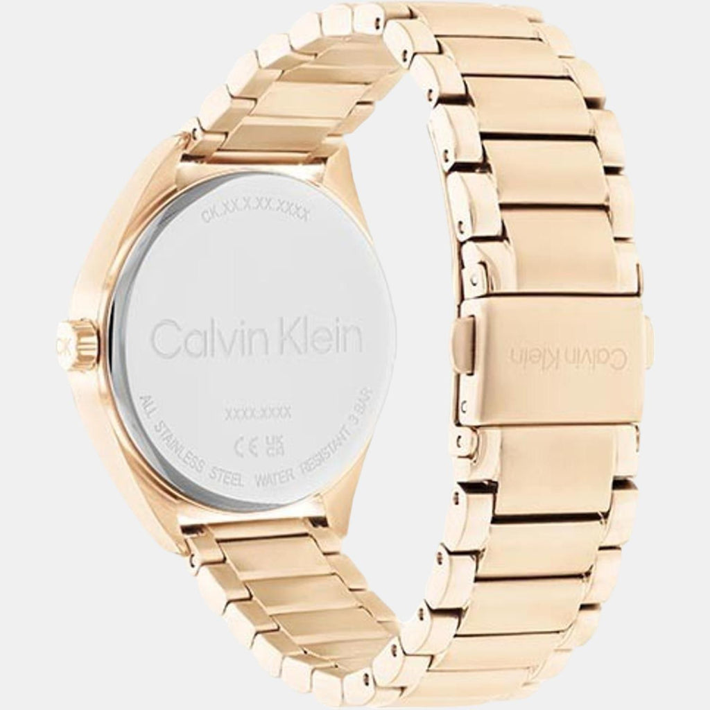Calvin Klein Women Round Grey watch