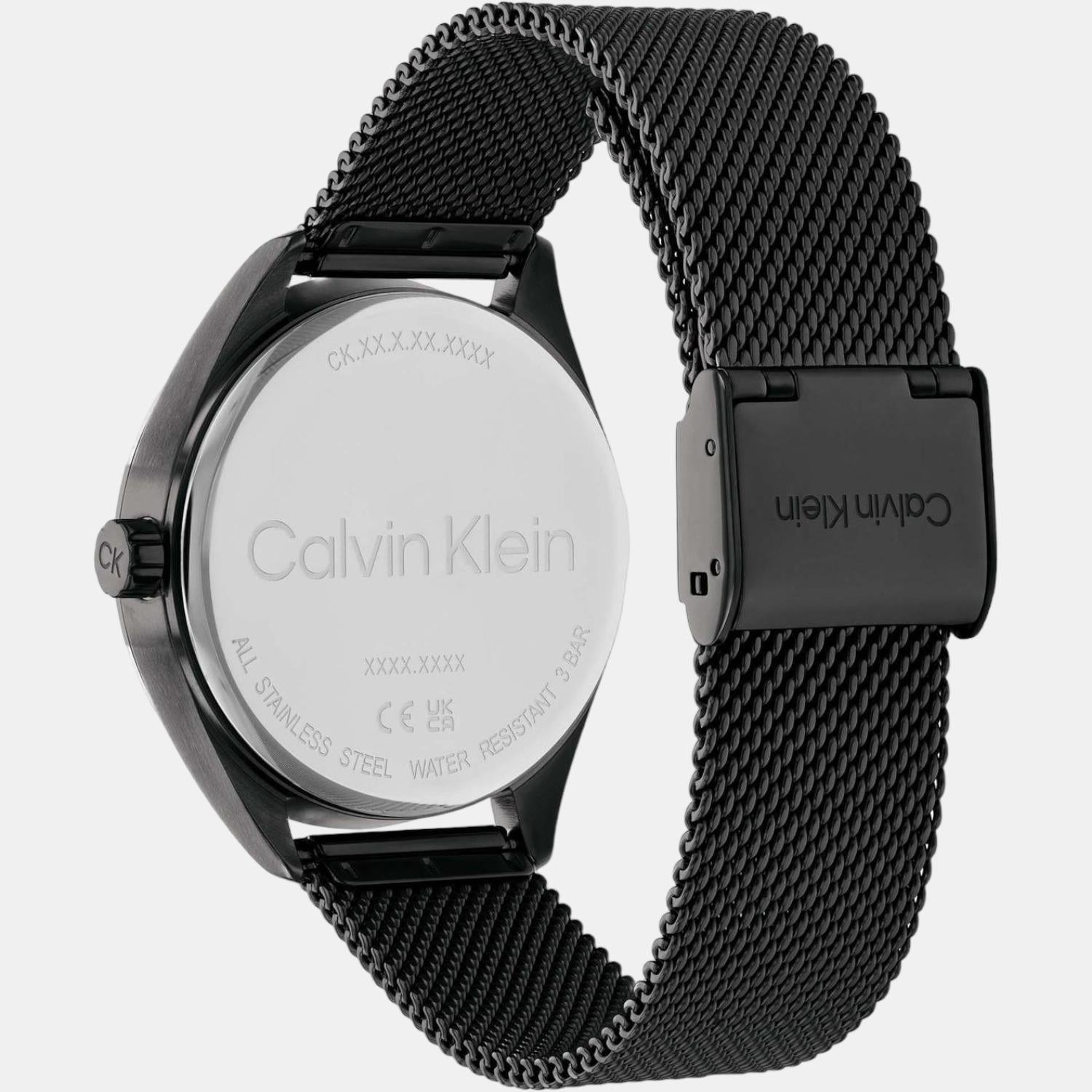 Calvin Klein Stainless Steel Round watch
