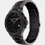 Calvin Klein Men Round Black watch