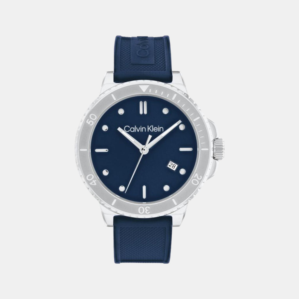 Calvin Klein Round Blue Analog watch