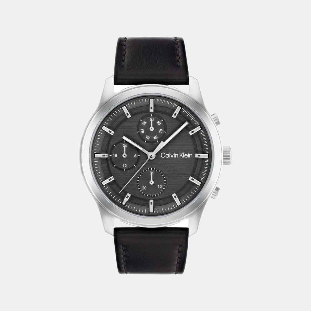 Calvin Klein Round Grey Chronograph watch