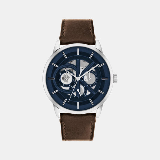 Male Leather Chronograph Watch 25200216