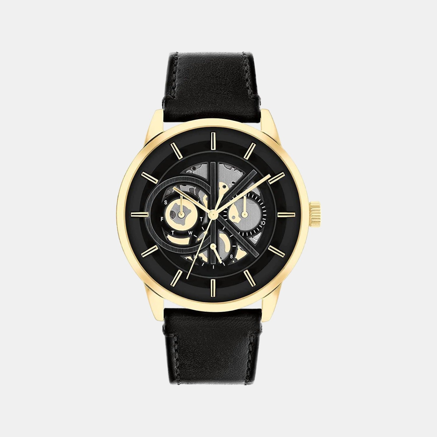 Calvin Klein Round Black Multi-Function watch
