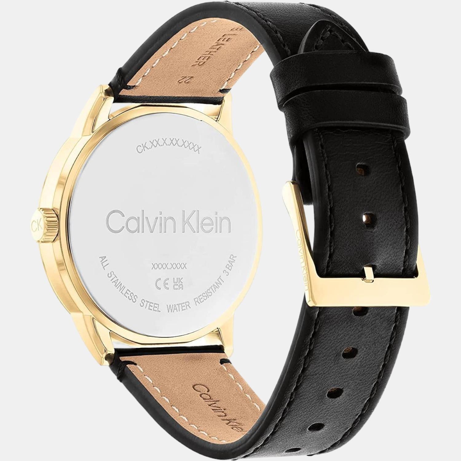 Calvin Klein Men Round Black watch