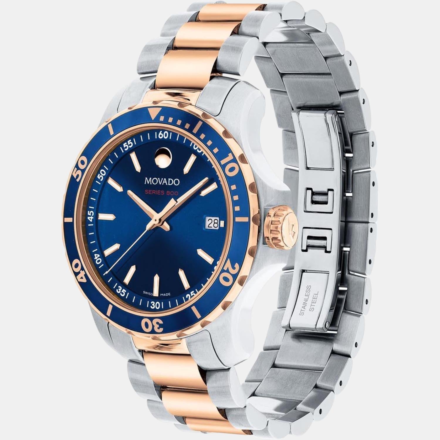 Movado 40 mm Round Quartz watch