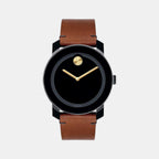 Bold TR90 Male Analog Leather Watch 3600305