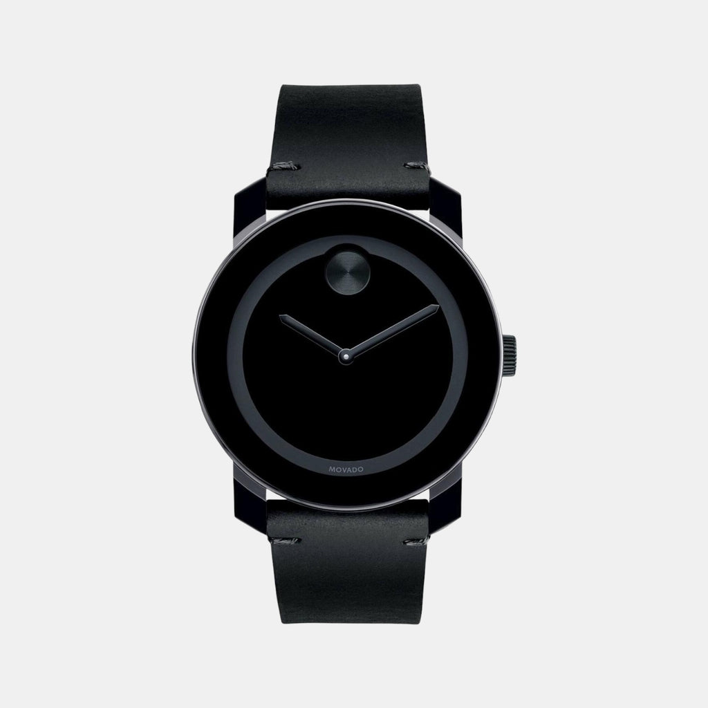 Bold TR90 Male Analog Leather Watch 3600306