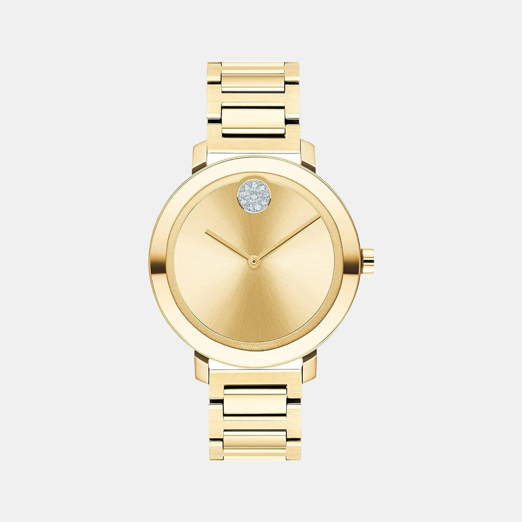 Bold Shimmer Female Analog Stainless Steel Watch 3600649