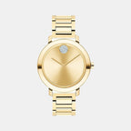 Bold Shimmer Female Analog Stainless Steel Watch 3600649