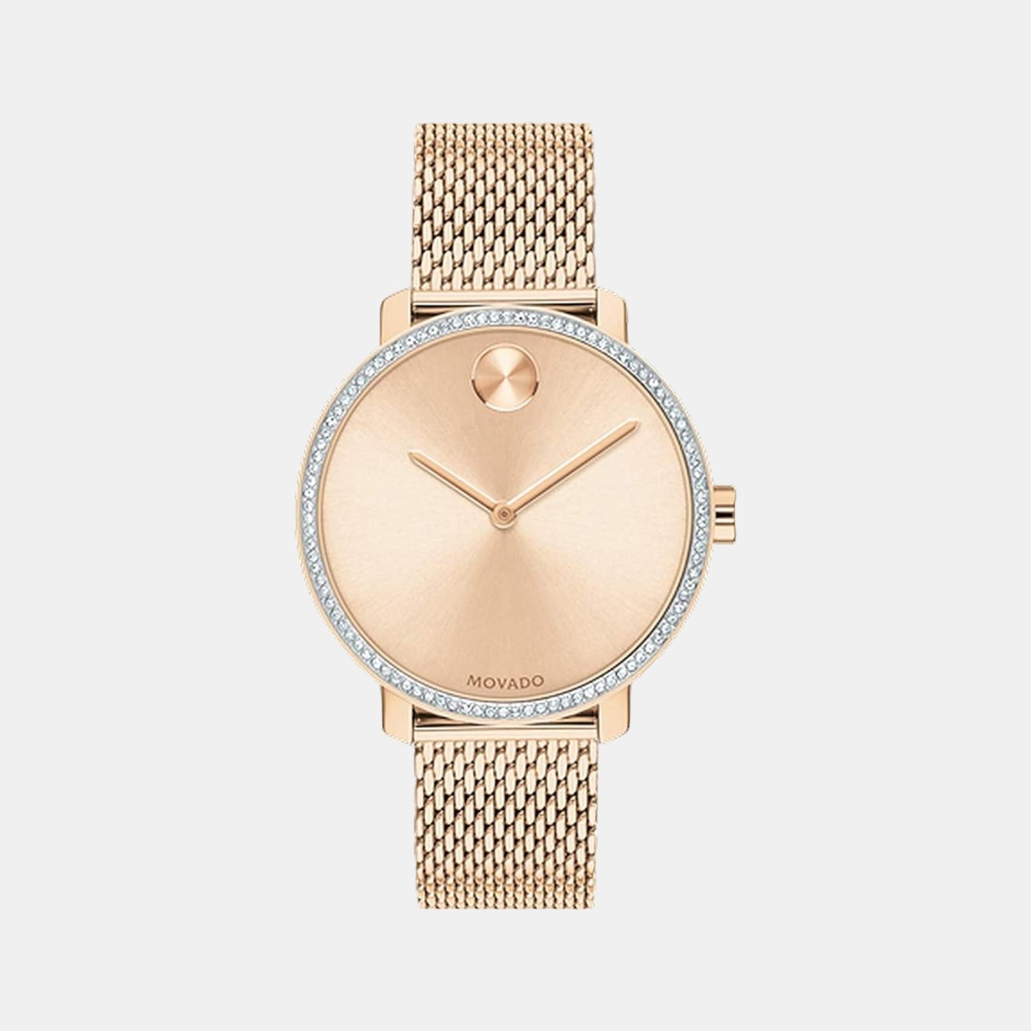 Female Rose Gold Analog Stainless Steel Watch 3600657