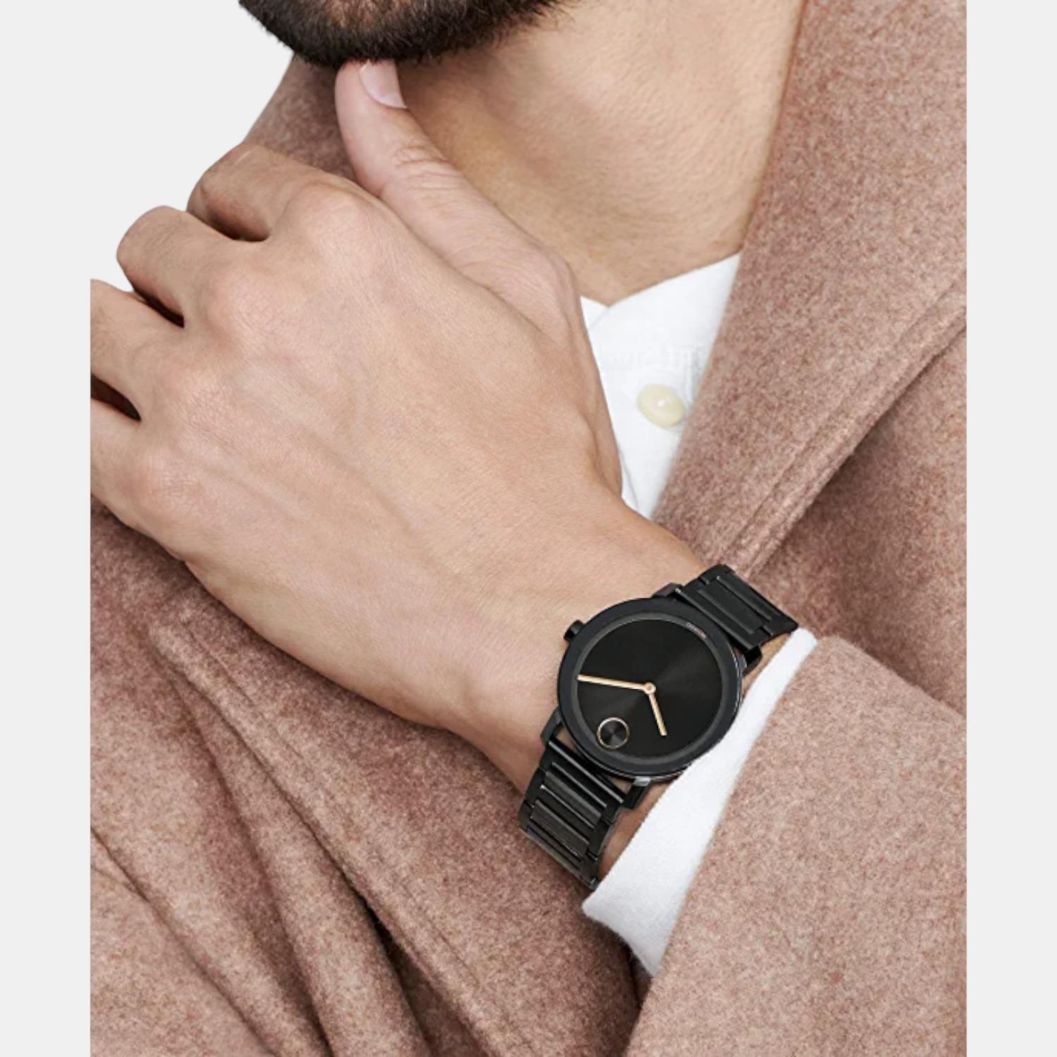 Movado bold cheap evolution black