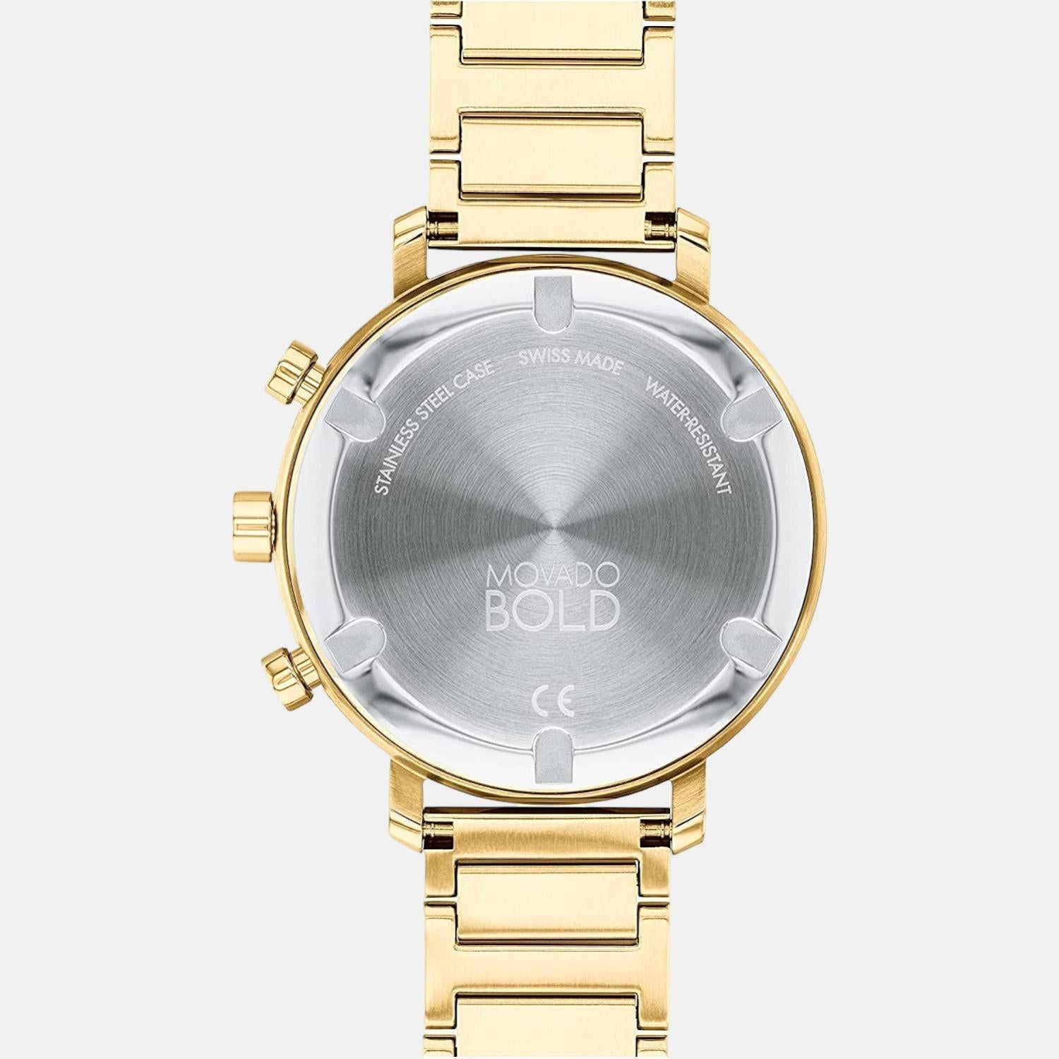 Yellow on sale movado watch