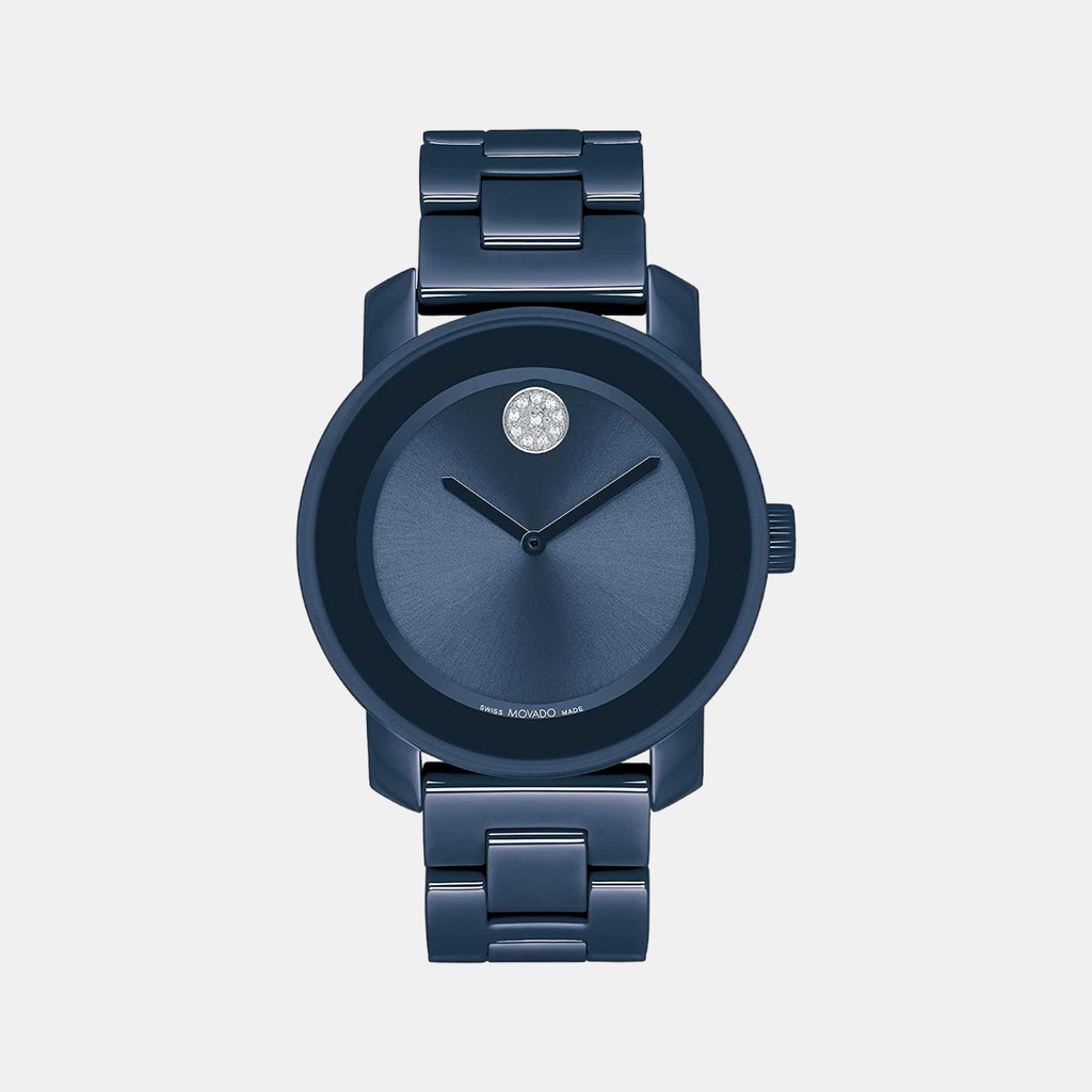 Female Black Analog Stainless Steel Watch 3600805