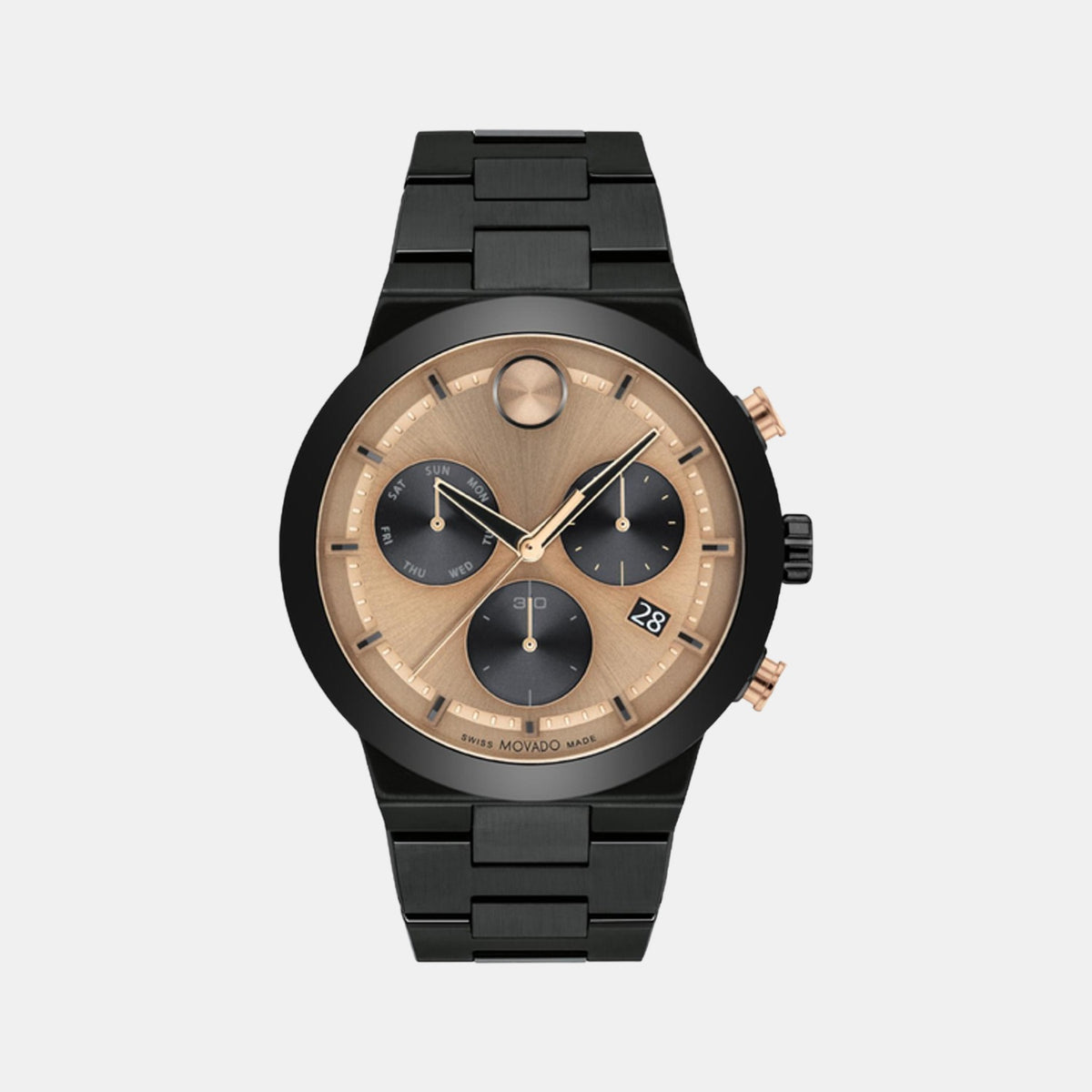 Bold Fusion Male Stainless Steel Chronograph Watch 3600897