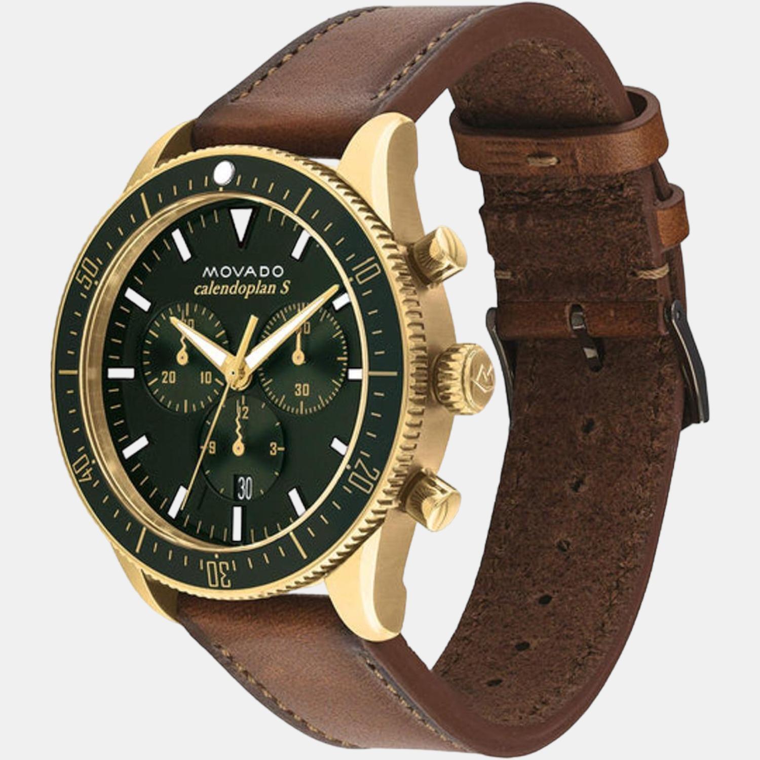 Movado 42 mm Round Quartz watch