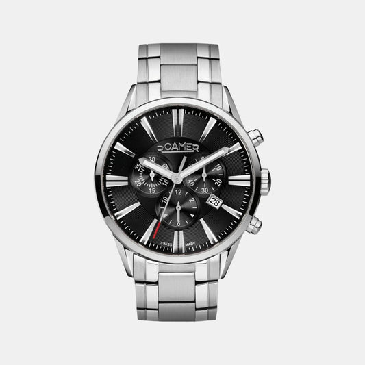 Superior Chrono Male Stainless Steel Watch 508837 41 55 50