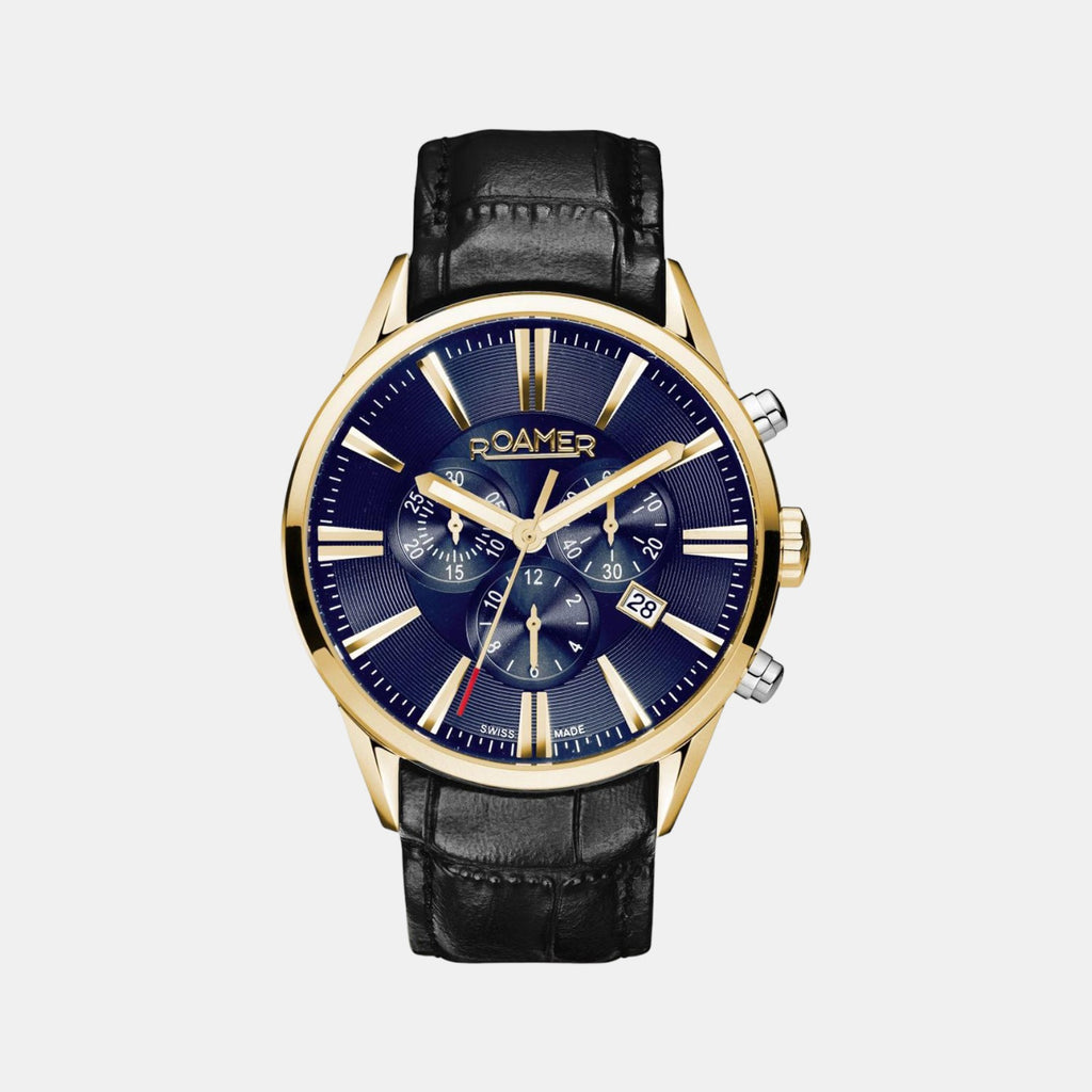 Superior Chrono Male Leather Watch 508837 47 85 05