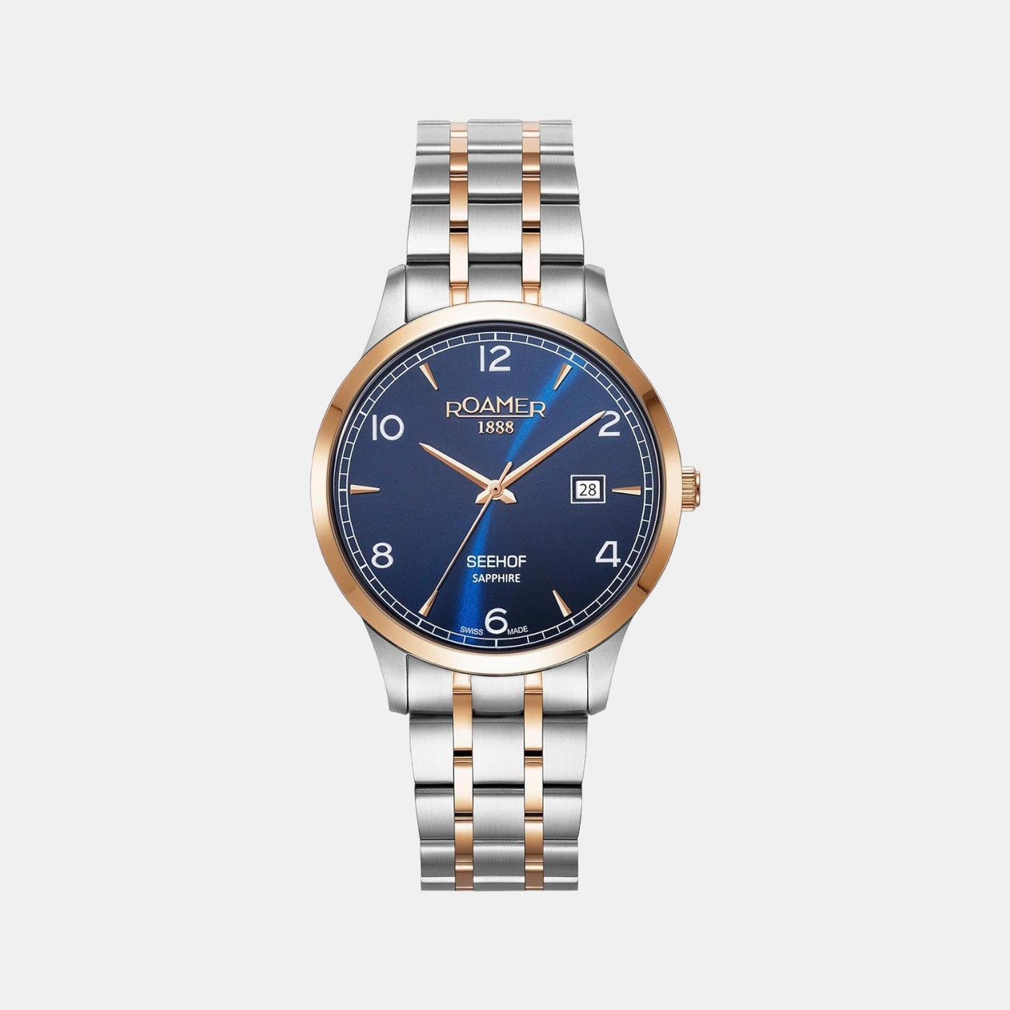 Seehof Male Analog Stainless Steel Watch 509833 49 44 20