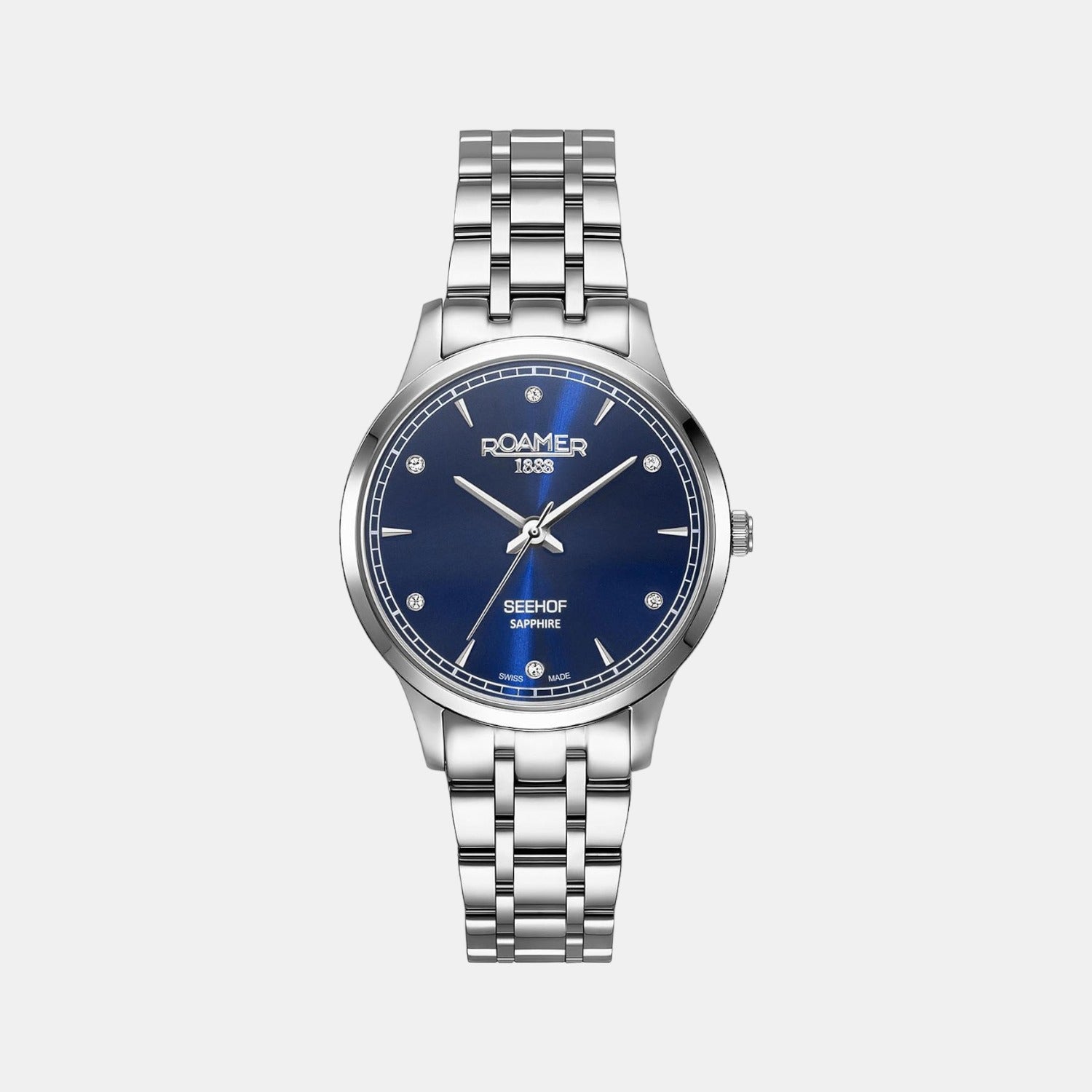 Female Blue Analog Stainless Steel Watch 509847 41 40 20
