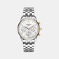 Male White Stainless Steel Chronograph Watch 509902 49 24 20