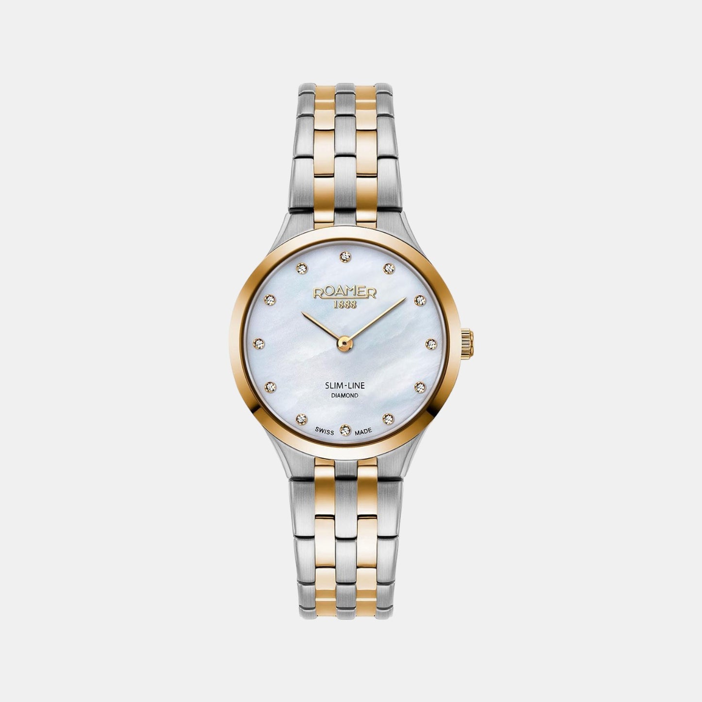 Female White Analog Stainless Steel Watch 512847 47 89 20