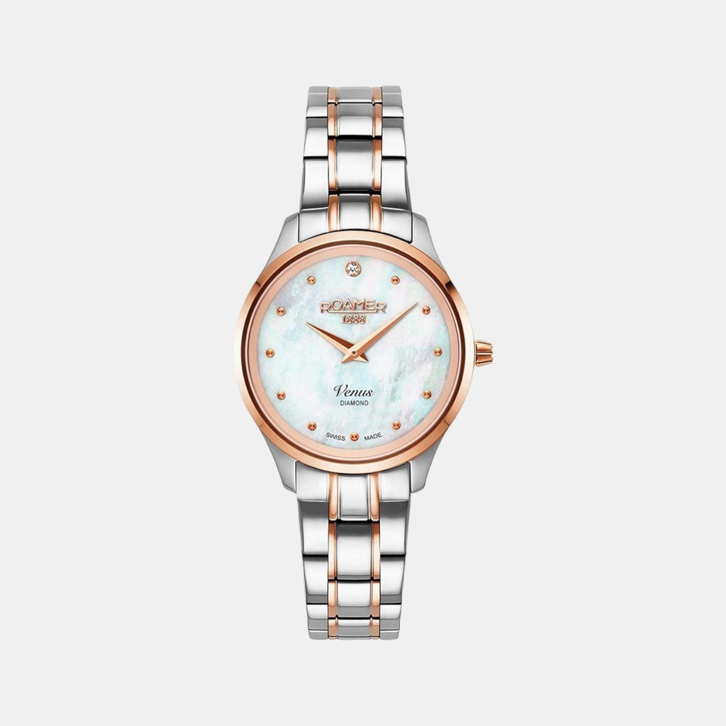 Female Blue Analog Stainless Steel Watch 601857 49 89 20